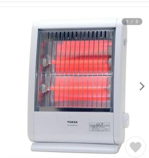 【未開封品　未使用】yuasa　電気ストーブ　YSHD600