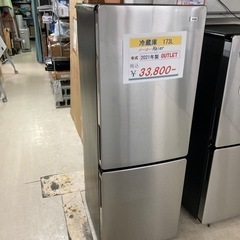 Haier冷蔵庫173L 高年式】2022年式 173L Haier冷蔵庫 JR-XP2NF173F JR-XP2NF173F-XK