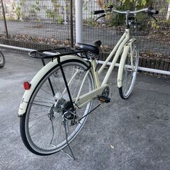 【美品】2022年9月購入　ママチャリ　変速6段