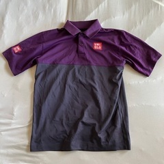 錦織圭選手着用デザイン UNIQLO ポロシャツ S 紫
