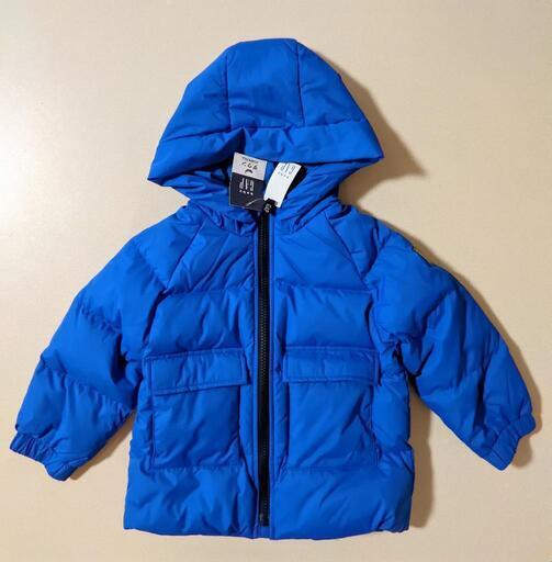 新品 ベビーギャップ GAP ブルー ダウン アウター 95cm 防寒 男の子