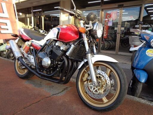 NO.4573　ＣＢ４００ＳＦＶーＳＰＥＣⅡ　水冷４サイクルＤＯＨＣ１６バルブ４気筒４００ｃｃ　ＶＴＥＣエンジン　ＣＢＸカラー（レッド＆ホワイト）　☆彡