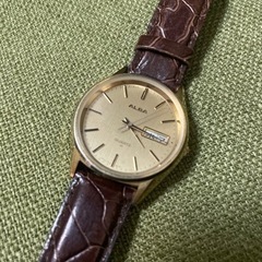 【ネット決済・配送可】SEIKOアルバ　腕時計　グランドクオーツ型