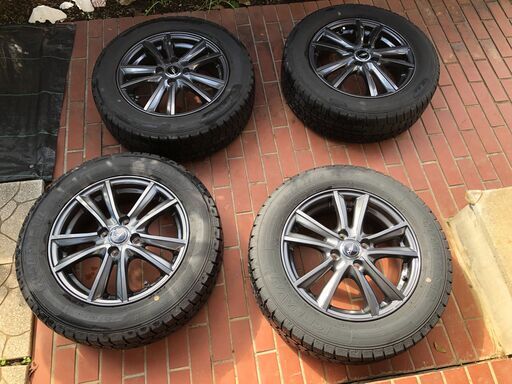ホイール付スノータイヤ 叩ける 15インチ 185/65R15 /880