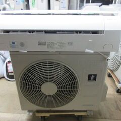K04009 シャープ 中古エアコン 主に8畳用 冷房能力2.5kw 暖房能力2.8