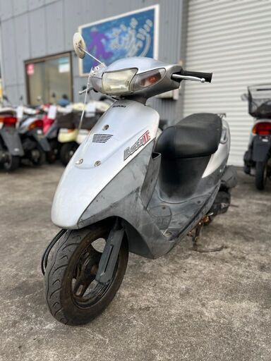 実働　SUZUKI　レッツ２　プラグ・バッテリー新品！　キャブ清掃済み！！