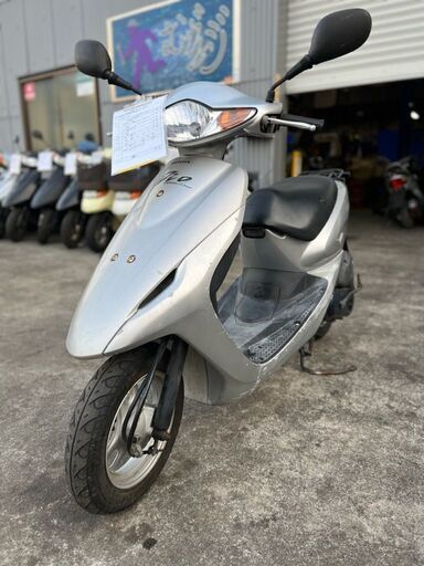 実働　HONDA　4stディオ　プラグ・バッテリー新品！！　シルバーカラー