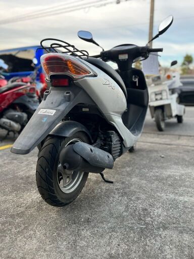 実働 HONDA 4stディオ プラグ・バッテリー新品！！ シルバーカラー