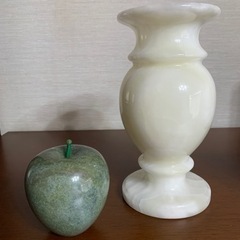 (無料)【大理石】花瓶、ペーパーウエイト(置物・オブジェ)