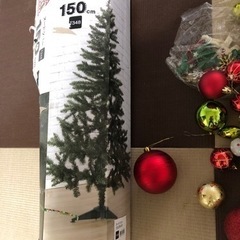 クリスマスツリー☆ニトリ☆150cm☆貰ってください！