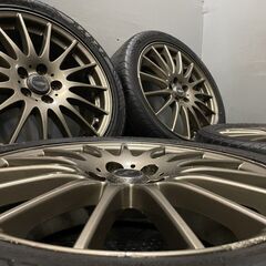 【RADAR VERENTI R6 215/45ZR17】夏タイヤ【X CROSS SPEED 17インチ 7J5HPCD100+50】プリウス インプレッサ レガシィ等　(VTL6クレジットカード QRコード決済可能85)