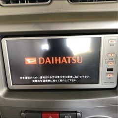 ダイハツ純正ナビ NSCT-W60 ワンセグTV テレビ