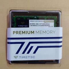 【ネット決済・配送可】ノートPC用メモリ.DDR3L-12800...