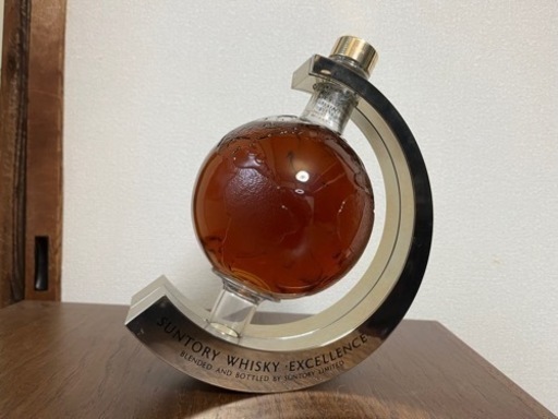 サントリー ウイスキー エクセレンス 地球儀の形 - ウイスキー