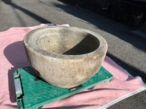 石臼　お正月の餅つきに