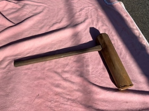 杵と木の臼 餅つき大会•親族一同で 高品質 