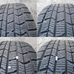 トヨタ純正 5H 6J PCD114.3 スタッドレス 195/65R15 タイヤホイール 4本