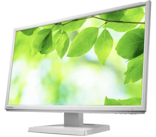 ☆17,000円 新品未使用 IODATA LCD-AH271EDW-B (ホワイト) 広視野角ADS