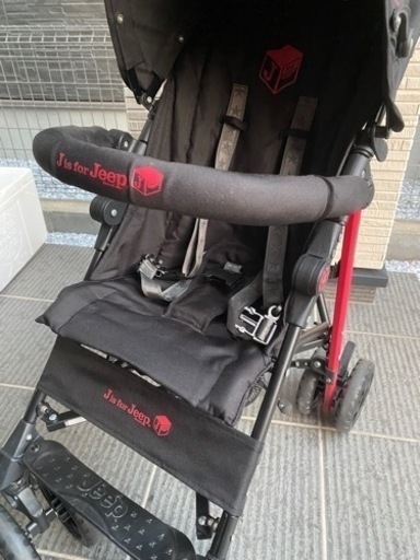 Jeep スポーツ リミテッド B型ベビーカー フロントバー付 ジープ（J is