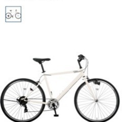 アサヒ　Cream 自転車　サイズ　430 クロスバイク　シティ...