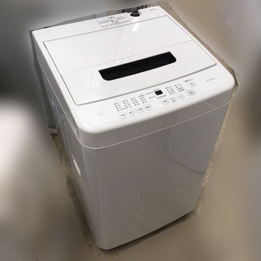 J2024 ★6ヶ月保証付★ 全自動洗濯機 4.5kg アイリスオーヤマ IAW-T451 2021年製
