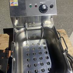 □中古品 タニコー電気フライヤー 卓上フライヤー 2021年 100V TCFL-8B