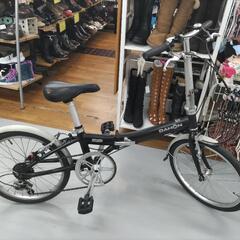 J272★ﾊﾞｯｼｭｶﾞｰﾄﾞ割れ有り★折りたたみ自転車★DAHON metro★6段変速★20インチ J272☆ﾊﾞｯｼｭｶﾞｰﾄﾞ割れ有り☆折りたたみ自転車☆DAHON metro☆6段変速