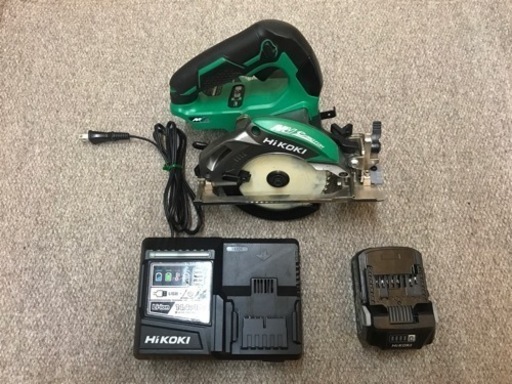 【商談中】HiKOKI 125㎜ コードレスリフォーム用丸のこ C3605DB