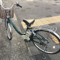 地域限定送料無料　アシスタ　ロイヤル　12,8AH　シルバー　神戸　電動自転車 地域限定 ヤマハ パス 新基準 子供乗せ 6AH シルバー アシスタ ビビ