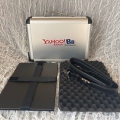 大珍しい一点物！超希少！出てこないYahooBBジュラルミンケース！