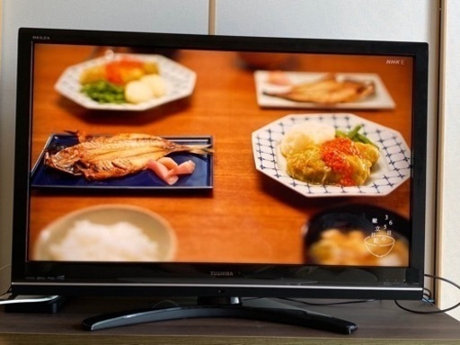 TOSHIBA 42型液晶テレビREGZA Z1とテレビ台
