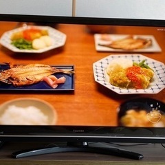 TOSHIBA 42型液晶テレビREGZA Z1とテレビ台