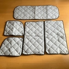 Aizu社　 マルチシェード前後セット　エブリィワゴン専用　DA17W