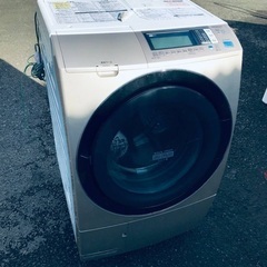 ♦️EJ1461番 HITACHI ドラム式電気洗濯乾燥機 【2...