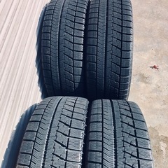 冬タイヤ 195/50R16 切削加工3ピース風アルミホイール付きスタッドレス ブリザック 4本組