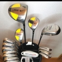 メンズ☆〖NIKE〗ナイキ他 15本 SRIXONバッグ 初心者 ゴルフ セット