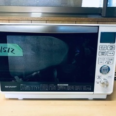 ✨2019年製✨1512番 シャープ✨ジャー炊飯器✨RE-BK800-W‼️