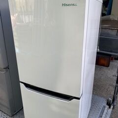 配送可能　ハイセンス 冷蔵庫 130L 2ドア HR-D1301！