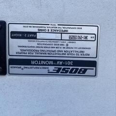 BOSE 301AV SASAKI アコースティッククリスタルスピーカーCW160