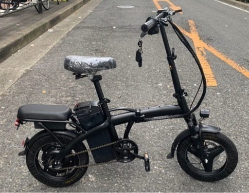 人気のフル電動自転車(ひねちゃ) リミッター解除 スマートキー最新防犯 8ahバッテリー激安