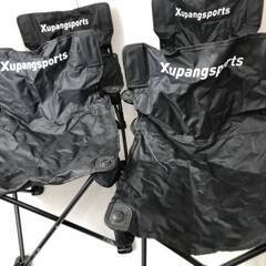 Xupangsports 折り畳みチェア4セット キャンプ・アウ...