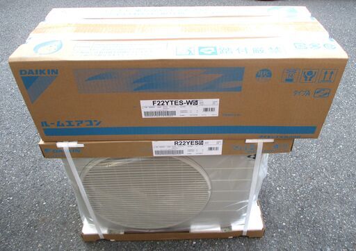 ☆ダイキン DAIKIN S22YTES-W5 F22YTES-W5 R22YES5 冷暖房ルームエアコン Eシリーズ◆ストリーマ搭載