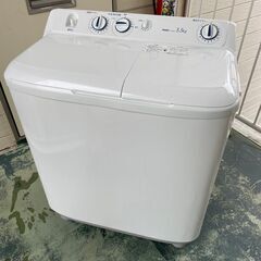即決　二層式洗濯機　5.5k ハイアール　2019年製 ホワイト...