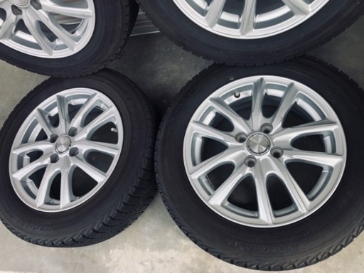 冬タイヤ 175/65R15 軽自動車コンパクトカー用アルミ付スタッドレス4本 