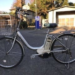 動作・良品＞ヤマハ・PAS電動アシスト自転車26インチ・3段変速 ・充電 