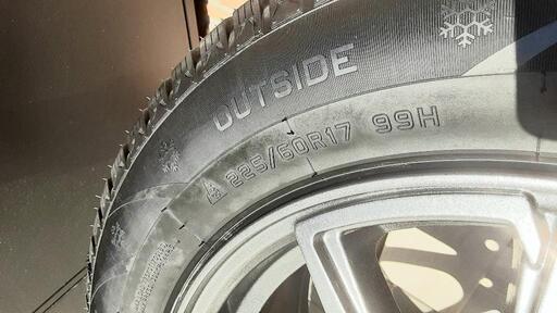 【新品】タイヤホイール未使用×4  225/60R-17