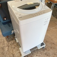 TOSHIBA 電気洗濯機5.0kg AW-5G6  2018年...