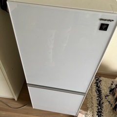 美品　2020年購入シャープ　プラズマクラスター冷蔵庫　