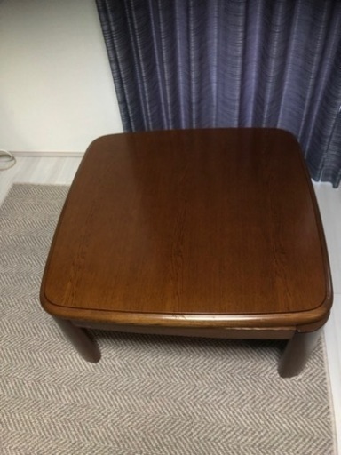 家具調コタツ　80センチ✖️８０センチ✖️36センチ【お譲り相手が決まりました】