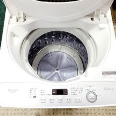 3/4【ジモティ特別価格】シャープ/SHARP 洗濯機 ES-GE5B-T 2018年製 5